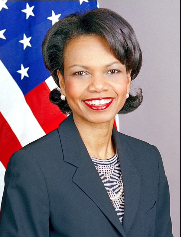 Condoleezza Rice en una fotografía oficial de 2018